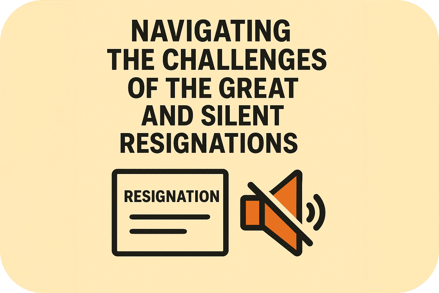 Visual metaphor for addressing the Great Resignation and Silent Resignation challenges in modern workplaces using strategic frameworks like the O.A.S.I.S. journey for employee engagement and retention.